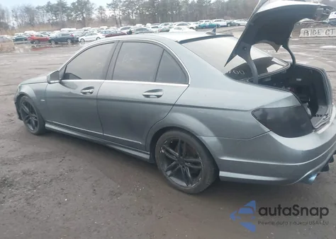 2012 Mercedes-Benz C 250 Sport from USA, damaged, VIN WDDGF4HB0CR220559